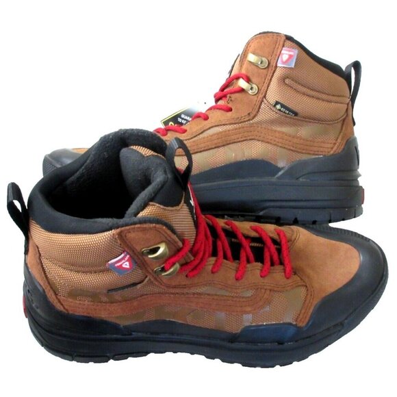 Vans Women's UltraRange Exo Hi MTE-2 Boots Dachshund Brown Sizes NIB - Picture 2 of 5